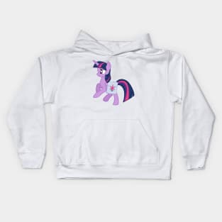 Twilight Sparkle faces the portal 1 Kids Hoodie